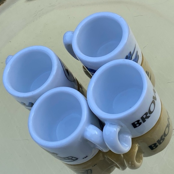 COLLECTABLE VINTAGE NFL MINIATURE MINI COFFEE CUP MUG LOT OF 4 - Picture 11 of 17